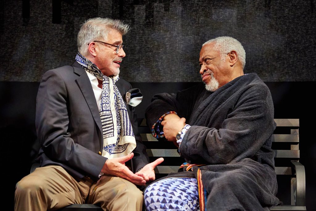 Bryan-Batt-as-Bruston-Fischer-and-Ron-Canada-as-Cyrus-Holt-in-Pay-the-Writer-directed-by-Karen-Carpenter-photographed-by-Jeremy-Daniel